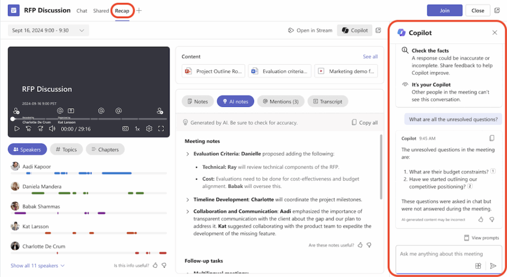 Microsoft Copilot and Microsoft Teams are a great combination