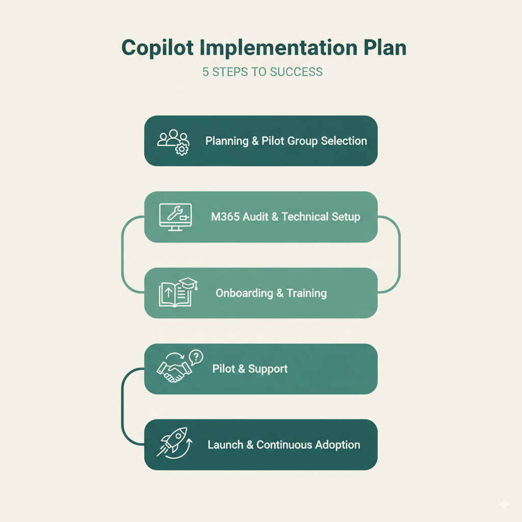 Microsoft 365 Copilot Successful Implementation 5 Steps