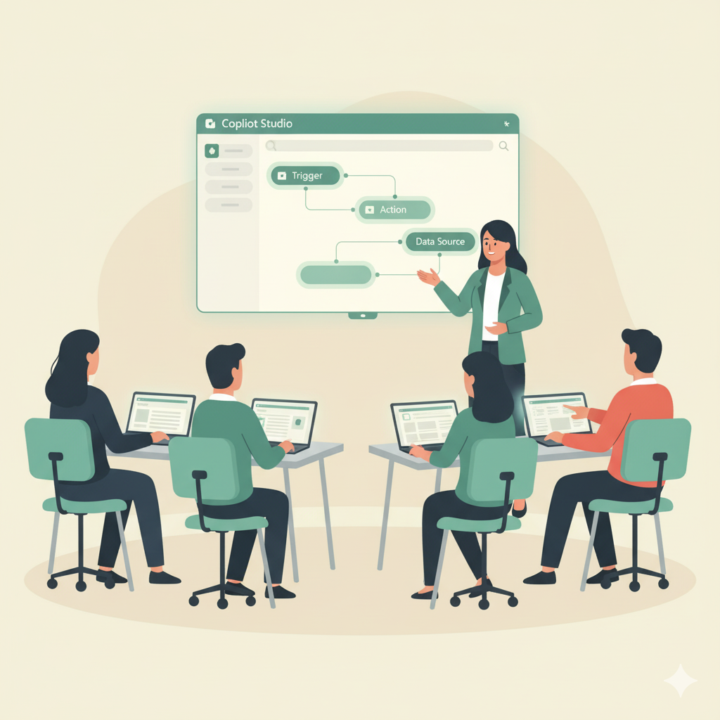 Copilot Studio Training Course allows you to build your own real agents